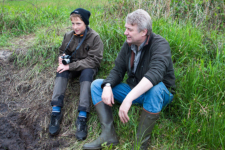 Die Schwalinger Lukas Griem und Manfred Lünzmann beim Nachgespräch zu der Befreiungsaktion.